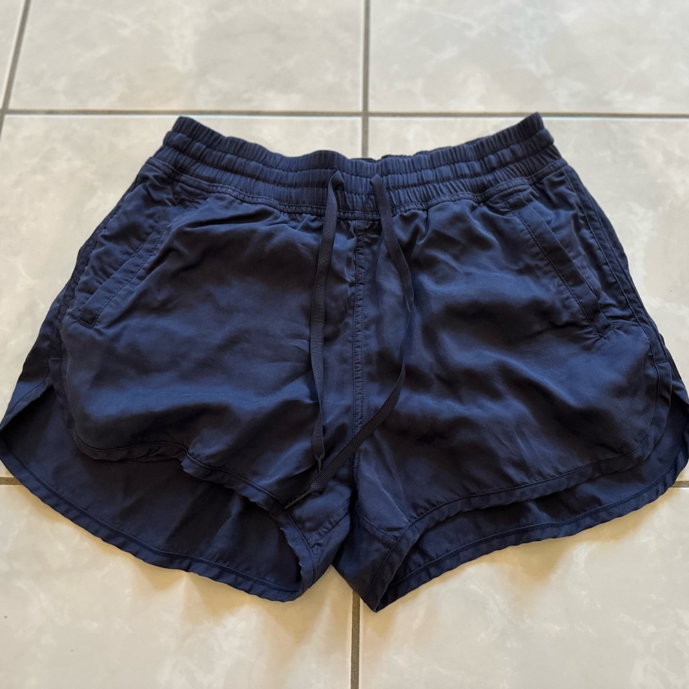 Lululemon Athletica Dark Blue Athletic Shorts